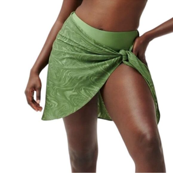 Good American Green Sarong(Size 0-4) - Picture 1 of 7